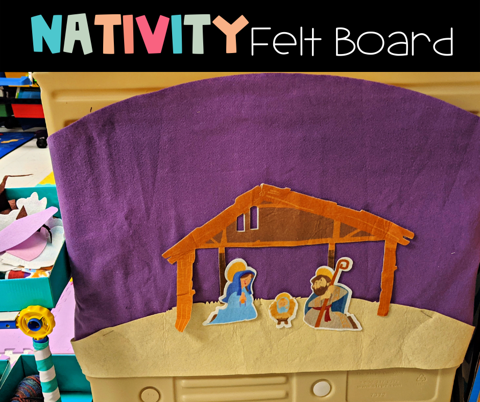 A Nativity felt board activity students can use to retell the Christmas story. 